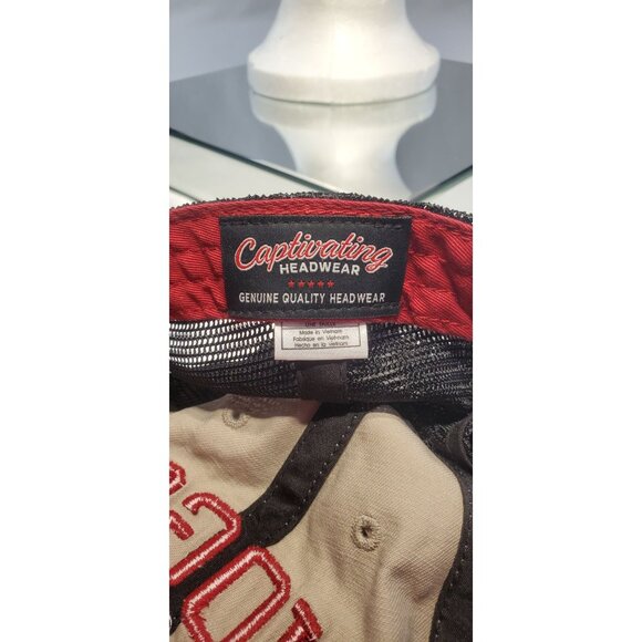 Captivating Headwear HOGS Baseball Caps Genuine Men's One Size Mesh Snapback - Picture 5 of 6